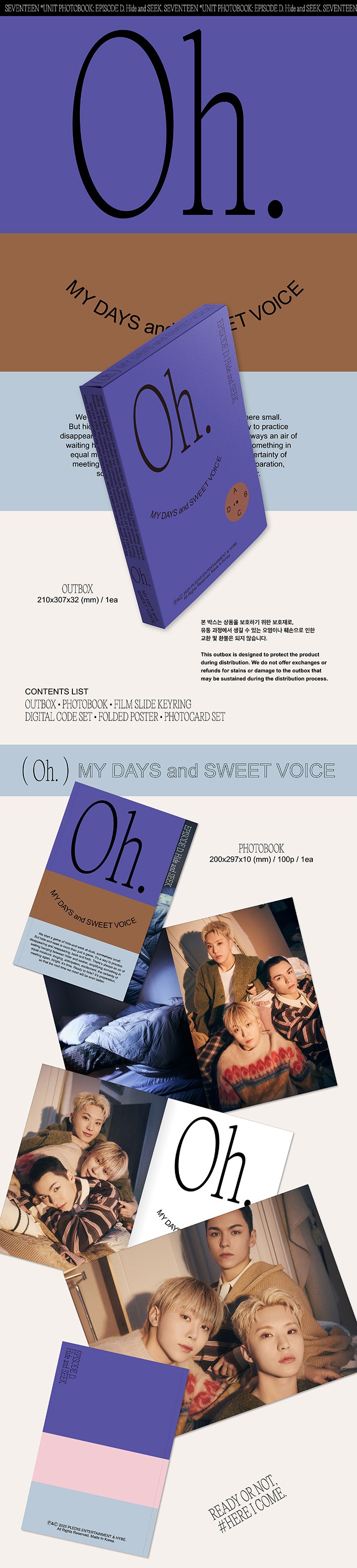 SEVENTEEN - UNIT PHOTOBOOK 'EPISODE C, D' (Digital Code) | Musica